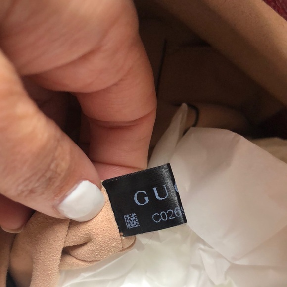 🆕 💯% Auth GUCCI Shoulder Bag - Suede Gucci Bag - Linea Rajah Bucket Bag - Picture 7 of 16